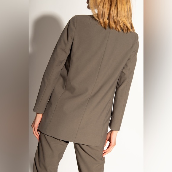 All Saints Khaki Green Blazer - Picture 2 of 12